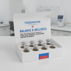Balance and Wellness Solution of Purified Folic Acid Inositol Glutathione and Sodium Ascorbate