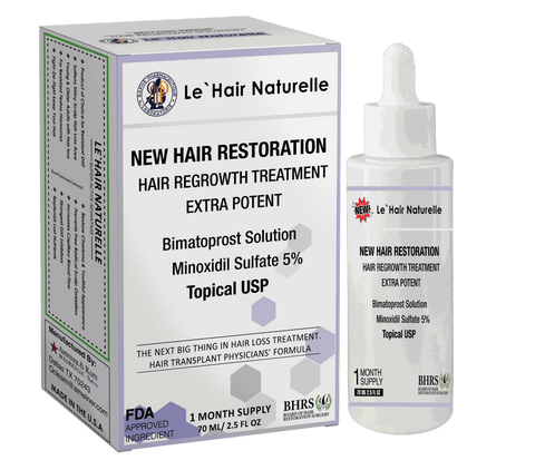 Bimatoprost & Minoxil Sulphate Solution 6-60ml