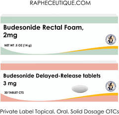 Betamethasone Budesonide Ciclopirox Cetirizine topical cream and tablets for anti-inflammatory and allergy relief private label products