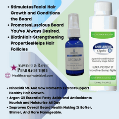 Mens Beard Facial Hair Growth & Conditioning Oil 120ml 4-Month Supply Wholesale 250