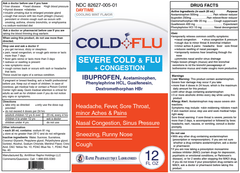 Multi-action Cold Flu Syrup For Severe Cough Cold Flu Decongestant 150ml