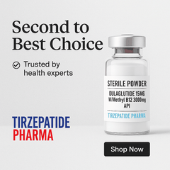 Dulaglutide 15mg sterile powder vial with methylated B12 3000mcg by Tirzepatide Pharma