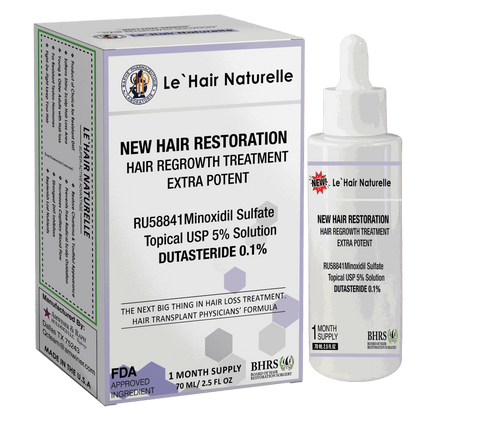 RU58841 and Dutasteride New Research Hair Loss Prevention Product 6-60ml