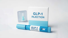 Rebrand GLP-1 Peptides injection pen with packaging and needle cap for customized pharmaceutical use