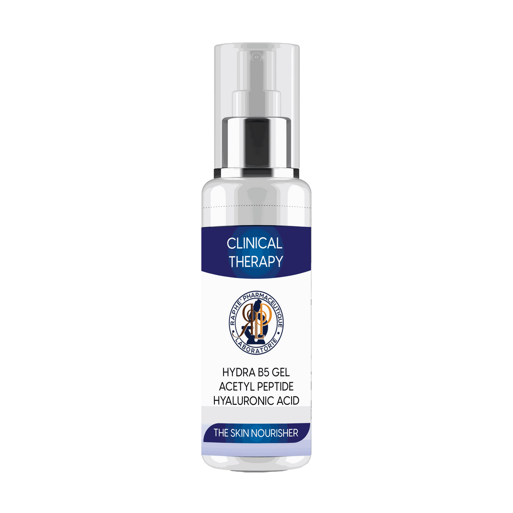 Pro-Vitamin B5 Panthenol hydrating gel with hyaluronic acid in 120ml bottle for skin repair and moisture boost