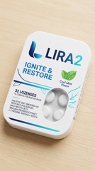 Private Label Breathe Anew: Lira2-Ignite-Restore Lozenges The Cellular Reset the Holistic Way—Support Your Brain, Body & Recovery