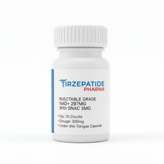 Injectable Grade Lyophilized NAD+ Capsules 300mg 24-Pack