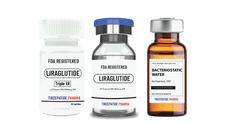 FDA registered Liraglutide peptide vials for peptide manufacturing by Tirzepatide Pharma