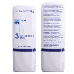 Private Label Clear Blend skin brightening cream with 20% arbutin for even complexion 2oz