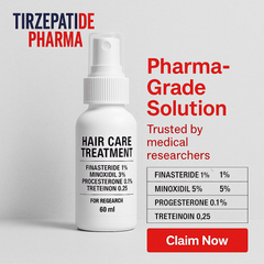 White label Finasteride Minoxidil Spray Solution 6-60ml