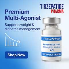 Retatrutide 15mg with B12-3000mcg Sterile Powder 4-Pack