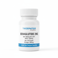 Semaglutide 2mg Captides capsules with Methyl B12 and NAD+ for oral metabolic support