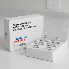 Tirzepatide 40mg with Methyl B12 4mg 100% Purified Solution 4ml Per Vial