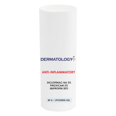 Dermatology anti-inflammatory gel with Diclofenac-Na 3%, Piroxicam 2%, and Ibuprofen 20% in 25lbs bulk packaging