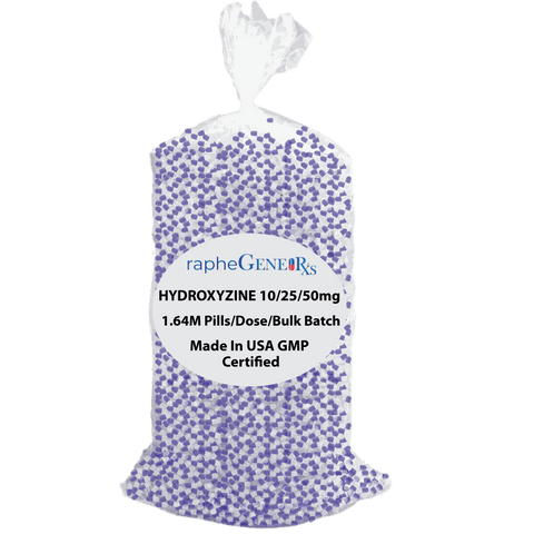 White Label Hydroxyzine Specialized Sleep Aid Bulk 140,000 cts Capsules