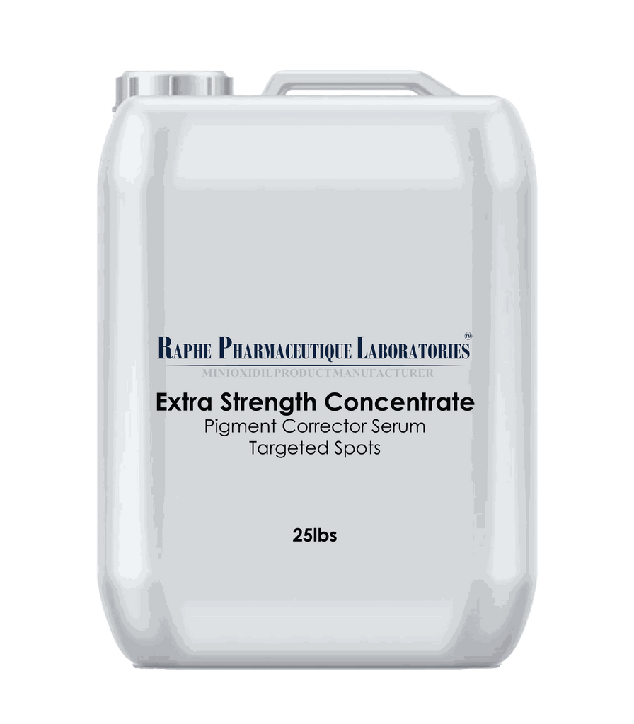 25lbs bulk container of Extra Strength Pigment Correcting Gel Concentrate Serum for spot removal and even skin tone
