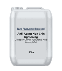 25lbs container of anti-aging collagen caviar hyaluronic acid and matrixyl gel for fragile skin restoration