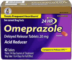 Contract manufactured Omeprazole 40mg extra mini purple capsules for acid reflux treatment bulk wholesale
