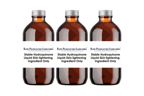 Most Stable Liquid Hydroquinone Skin lightening Ingredient 12-4oz Solvent Grade