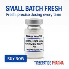 Semaglutide 15mg with B12-3000mcg Sterile Powder 4-Pack