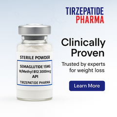 Semaglutide 15mg with B12-3000mcg Sterile Powder 4-Pack