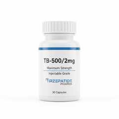 TB-500 2mg injectable grade capsules by Tirzepatide Pharma for tissue repair and inflammation reduction