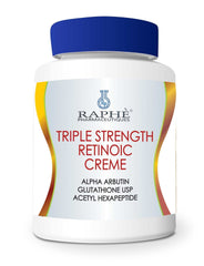 16oz bottle of Retinoic Emulsion Triple Strength Cream for acne scar and skin clarifying treatment