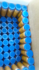 Box of injection grade skin lightening vials with blue caps for research purposes