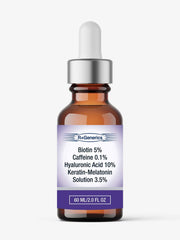 Hair Recovery Natural Pathway bottle with Biotin, Caffeine, Hyaluronic Acid, Keratin-Melatonin solution