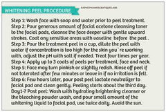 Skin rejuvenating peel complex for color skin with deep amber formula, gentle exfoliation, and brightening effects, wholesale 100 bottles, 60ml each.