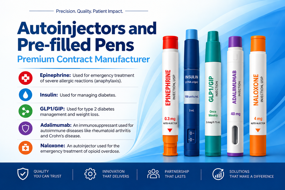 Sterile contract manufacturer for insulin Sterile fill-finish CDMO