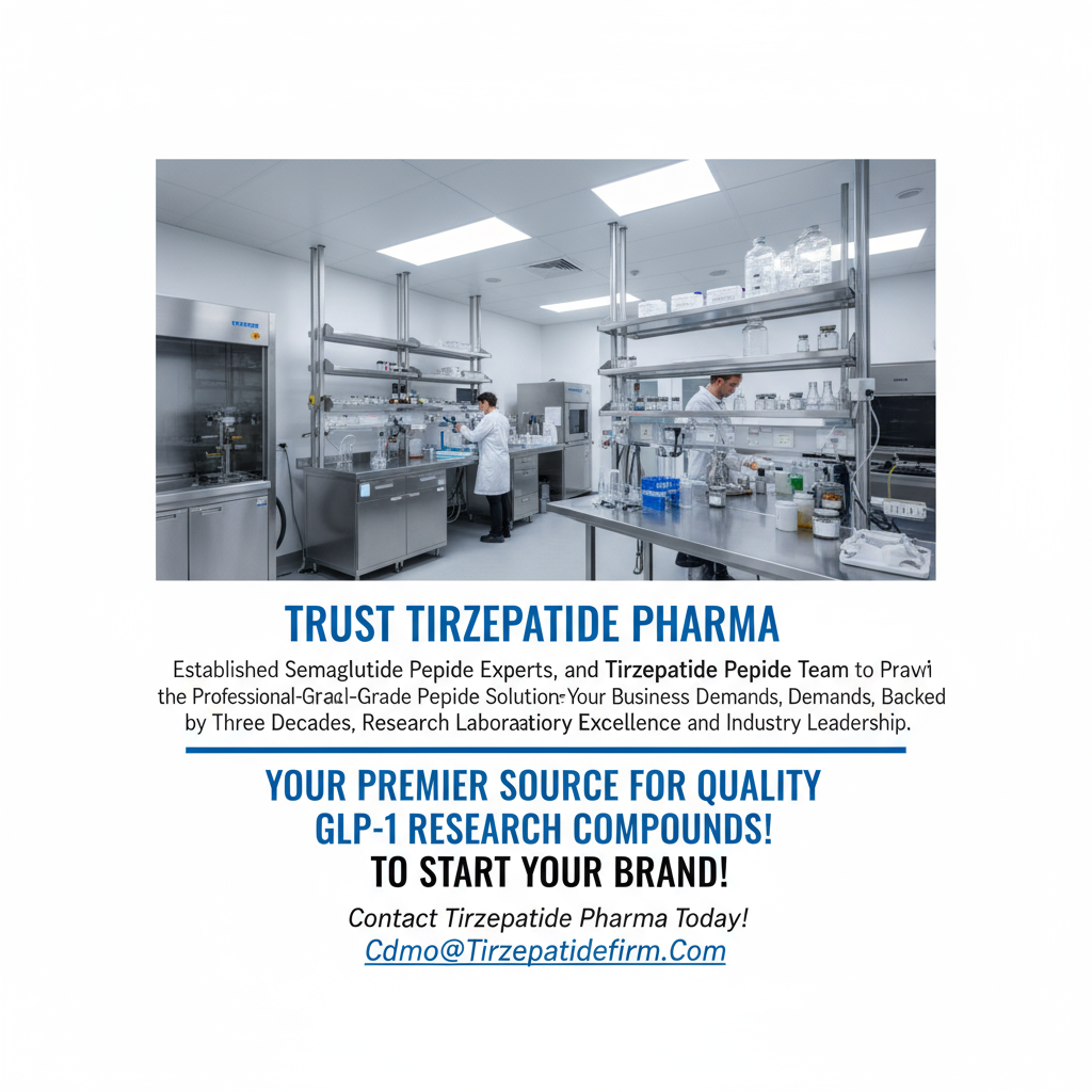 Tirzepatide Pharma: Your Trusted Private Label Partner for Research Peptides