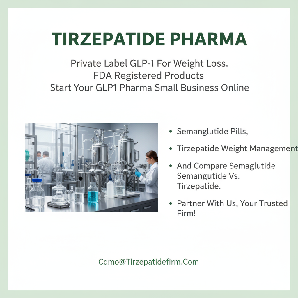 Tirzepatide Pharma: 30+ Years of Peptide Excellence for Your Private Label Success