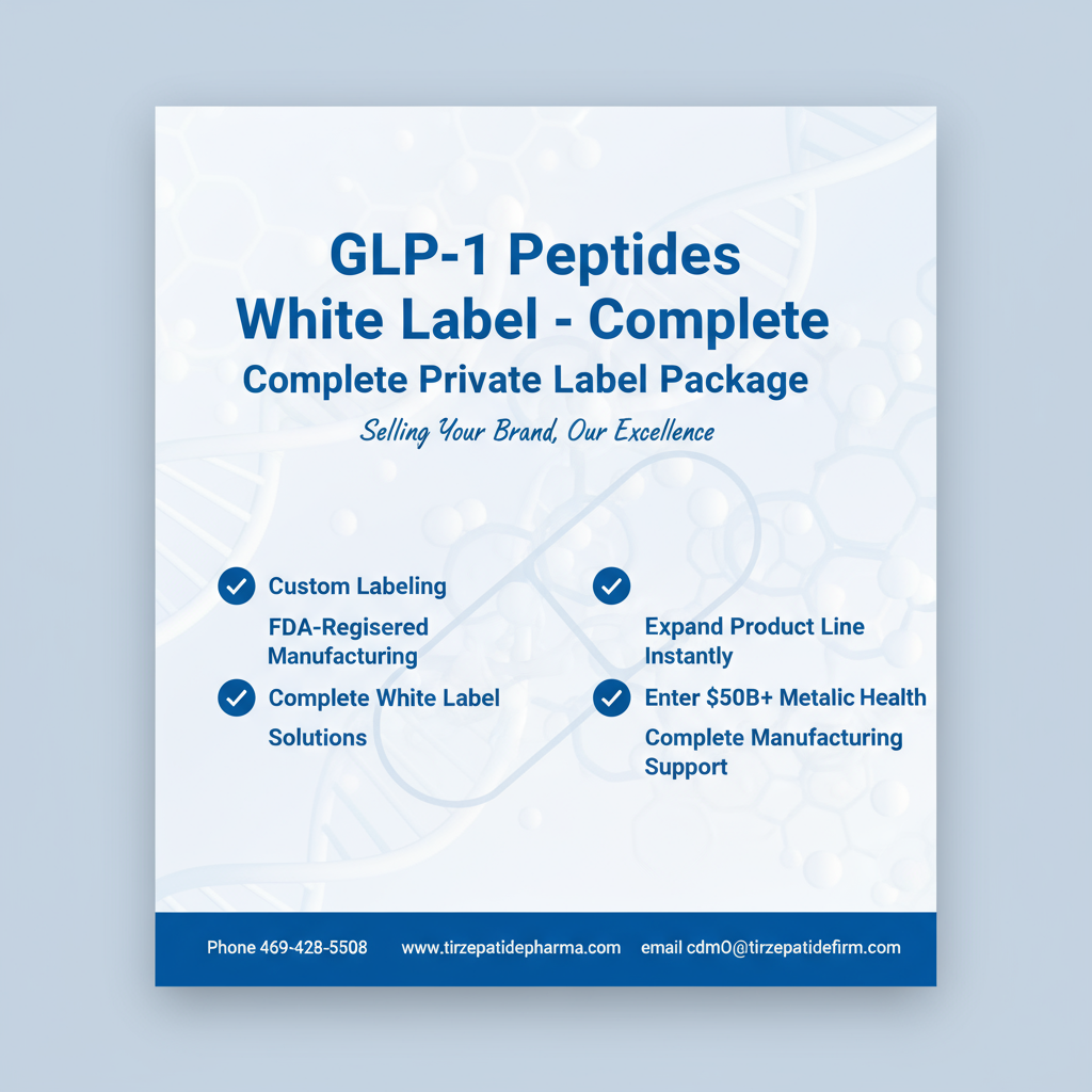 Your Complete Private Label Partner for FDA-Registered GLP-1 Solutions
