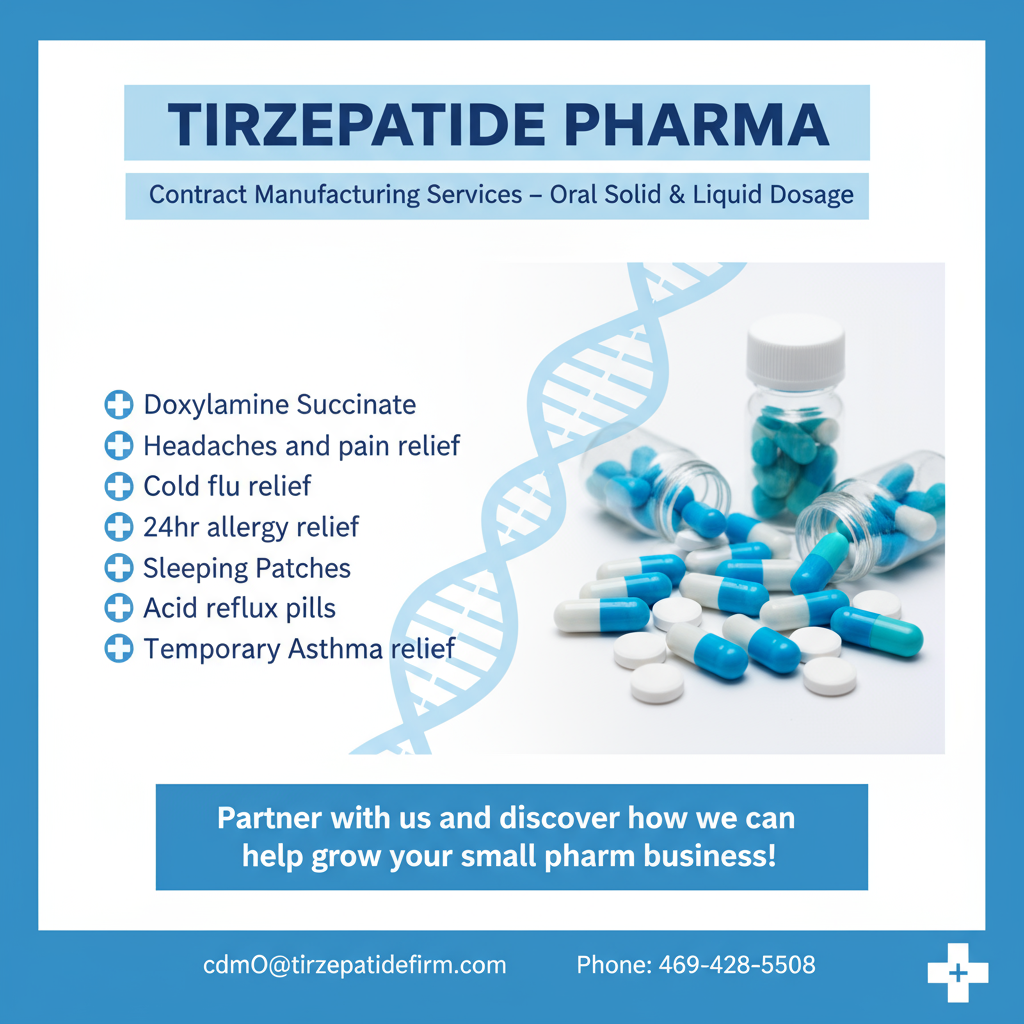 Your Complete CDMO for Oral Solid & Liquid Dosage Forms