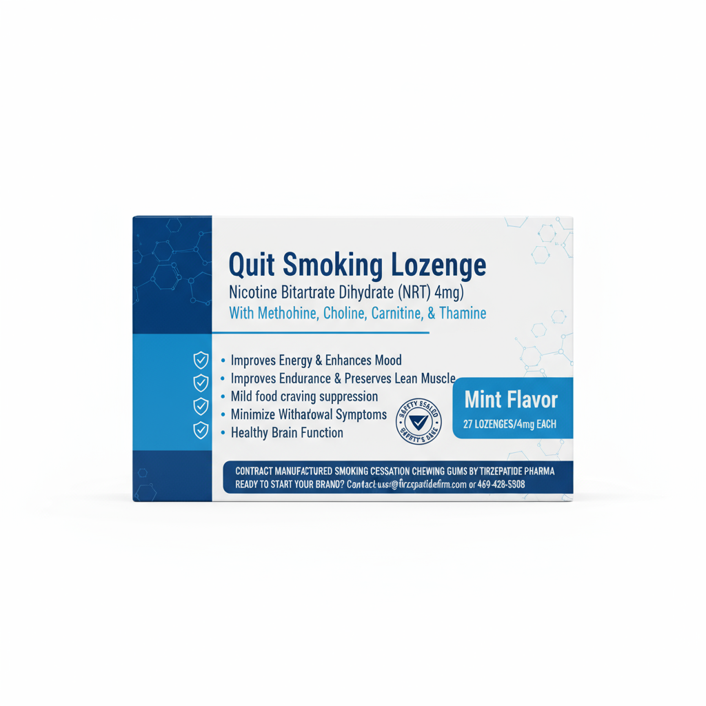 Your Trusted CDMO Partner for Smoking Cessation Solutions