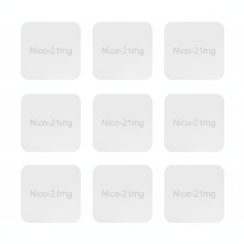 White Label Smoking Cessation Aid 21mg-Nico Transdermal Patches 50,000 Cts compare to Nicoderm CQ