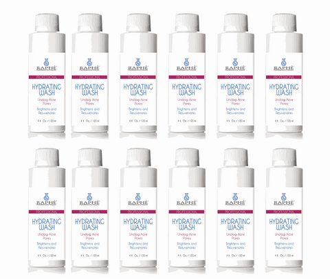 Brightening & Hydrating Gel Deep Facial Pore Cleanser Wholesale Private Label  24 Packs Unlabeled