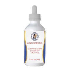 Natural Acne Gel-Glycyrrhiza Glabra-Serum 60ml & Maximum Strength Acne Cleanser 5oz 6-Pack