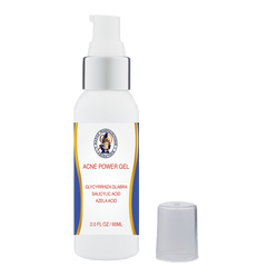 Natural Acne Gel-Glycyrrhiza Glabra-Serum 60ml & Maximum Strength Acne Cleanser 5oz 6-Pack