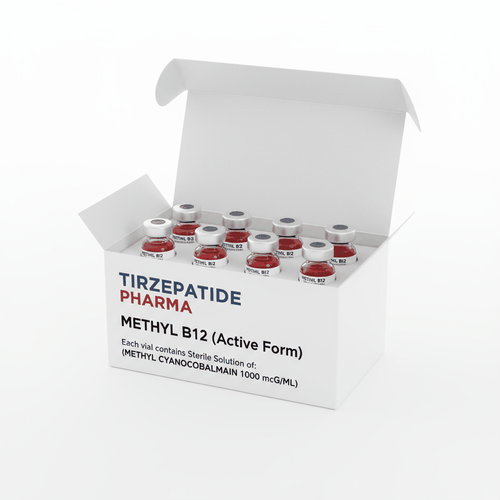 Buccal Methyl B12 Active Form Solution 10ml bottle with 99.9% purity for sublingual use