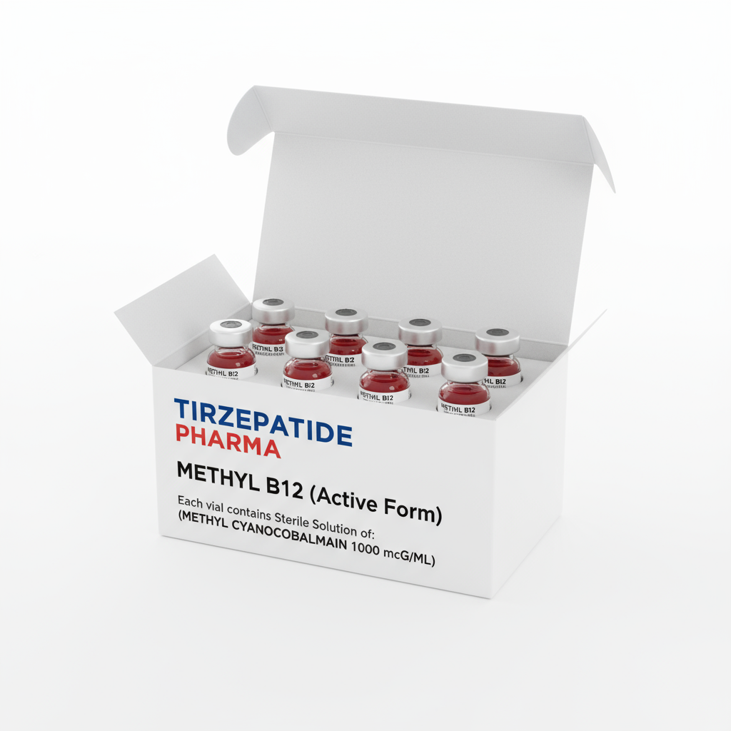 Methyl B12 Active Form Solution 100% Pure 10ml