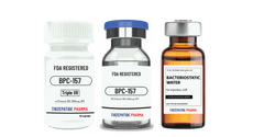 FDA registered BPC-157 Salt peptide vials with Vitamin B12 and bacteriostatic water for injection by Tirzepatide Pharma