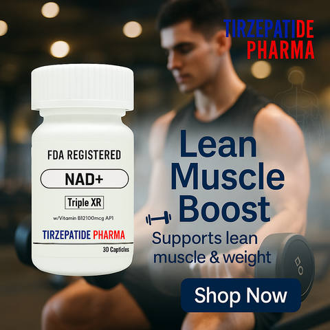 Lyophilized NAD+ Capsules 300 MG Bulk