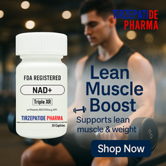 Lyophilized NAD+ Capsules 300 MG Bulk