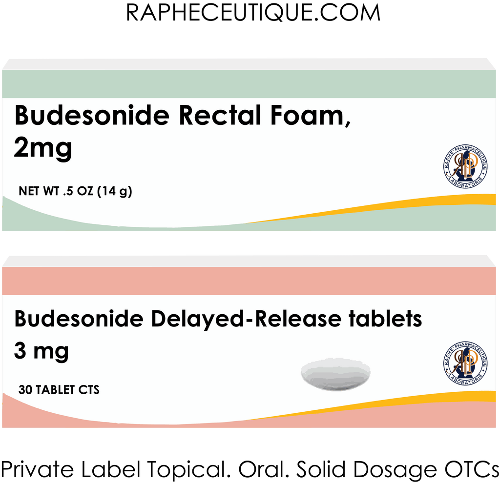 Betamethasone Budesonide Ciclopirox Cetirizine topical cream and tablets for anti-inflammatory and allergy relief private label products