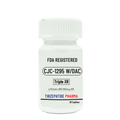 FDA registered CJC-1295 w/DAC peptide with Vitamin B12 in white bottle