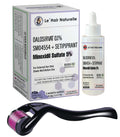 Dalosirvat SM04554 hair loss treatment with minoxidil sulfate and micro dermal roller set
