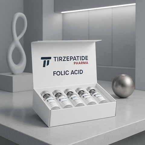 Folic Acid Pure Pharmaceutical Grade Solution 10ml Per Vial