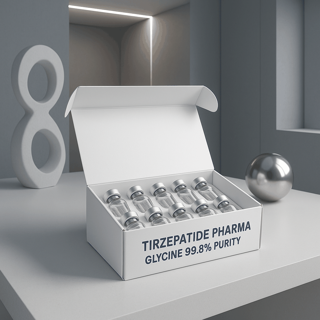 Glycine solution vials 100% purity injectable grade with COA and sterilized filtration